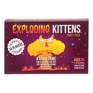 Juego De Cartas Exploding Kittens Para 10 Personas - Dive... Juego De Cartas Exploding Kittens Para 10 Personas - Dive...