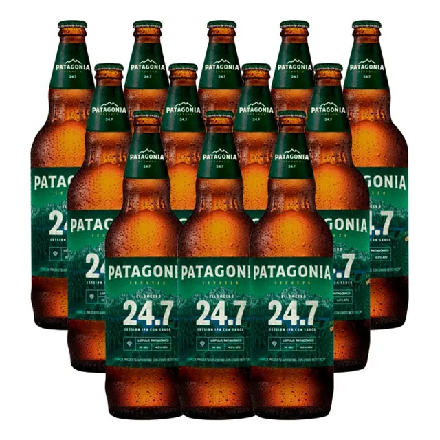 Cerveza Patagonia 24.7 Ipa 710 Ml X12