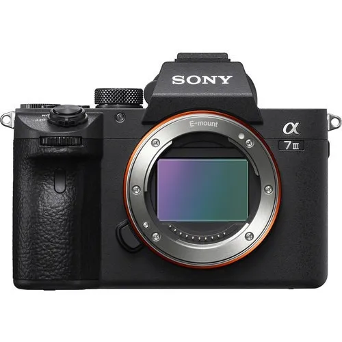 Cámara Profesional Sony A7 Iii Fullframe 35mm - Ilce-7m3 Color Negro