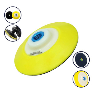 Suporte P/ Boina De Espuma C/ Velcro 125mm 5¨ Autoamerica Suporte P/ Boina De Espuma C/ Velcro 125mm 5¨ Autoamerica