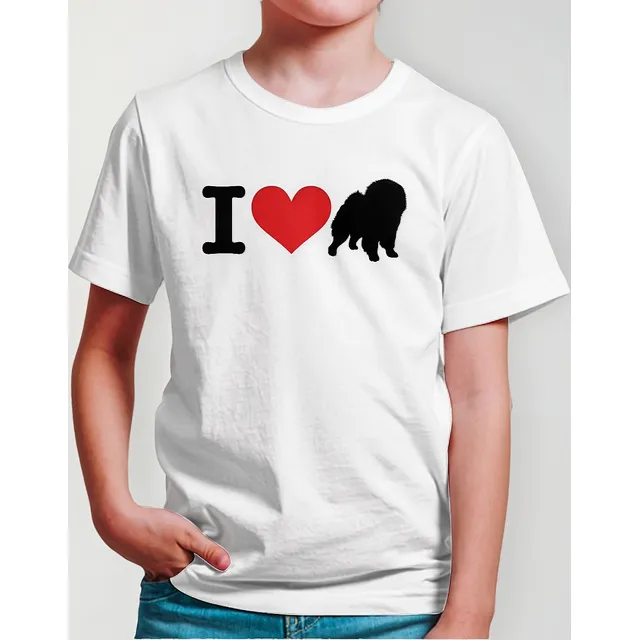 Polo Niño I Love My Chow Chow D0989