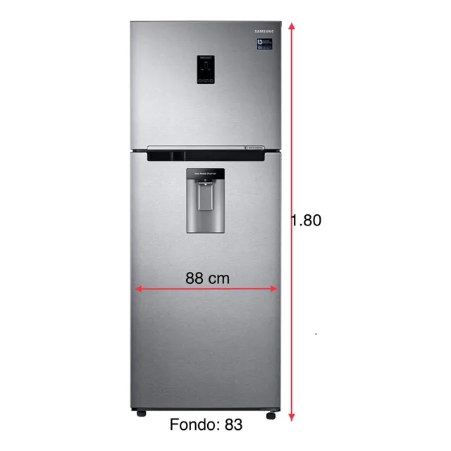 Refrigerador Samsung Rt38k5982sl