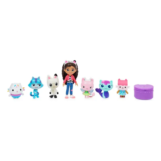 Pack 8 Figuras De Colección  Gabby Dollhouse