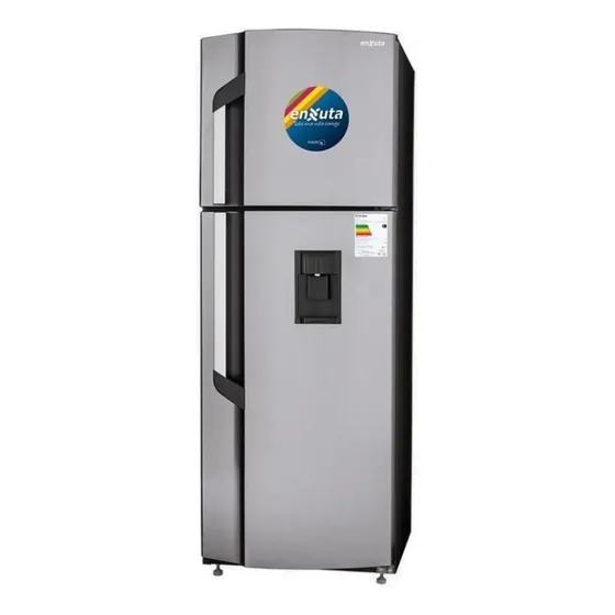 Heladera con freezer Enxuta RENX2280I color gris con capacidad de 275L 220V