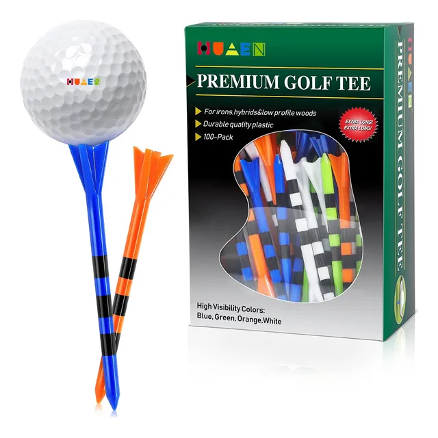 Tee Golf Plastico 100 Largo Irrompibl 3-1 4  Granel Baja