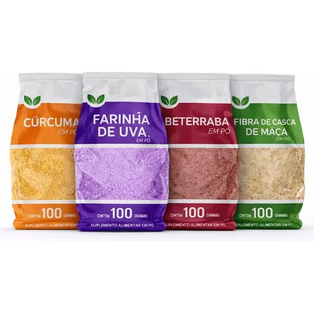 Emagrecimento Saudável Ajuda Controla O Apetite Kit Em Pó Natural