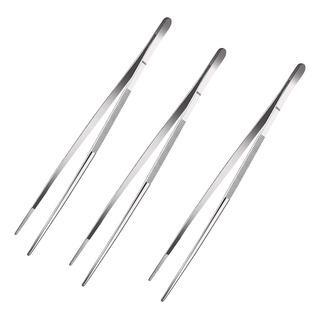 Pinzas De Chef Para Emplatar 25cm Rectas Pinzas De Chef Para Emplatar 25cm Rectas