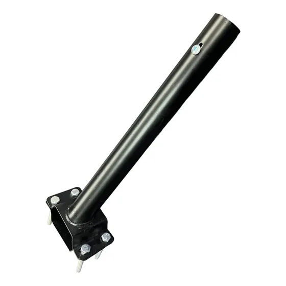 Brazo Soporte Alumbrado Publico 37cm/4.0cm Hierro 