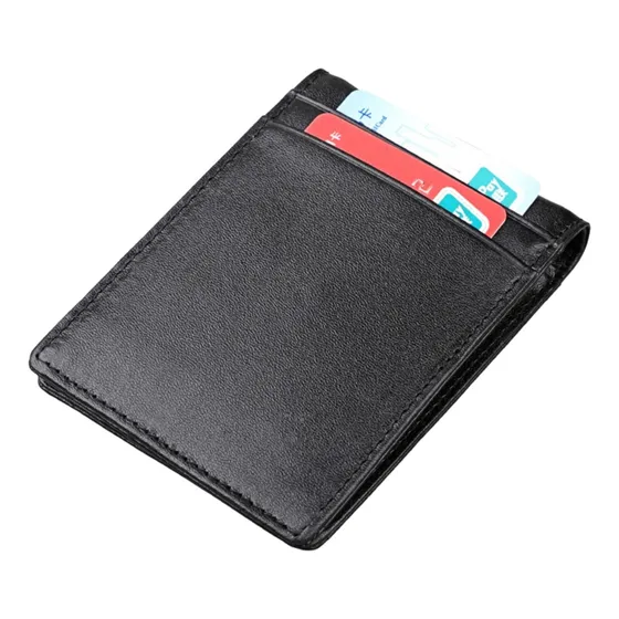 Billetera Rfid Anti Magnético Anti Clonacion Basica Con Clip