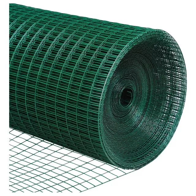 Malla Jardín Soldada Plastificada Pvc Multiuso 90cm X 30mts