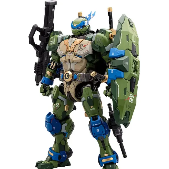 Robot Mecha Leonardo Metal Build Action Figure