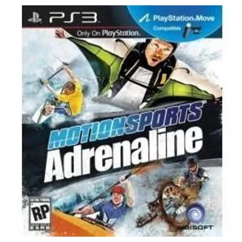 Juego de PS3 compatible con Playstation Move de Motionsports Adrenaline