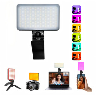 Iluminador Rgb Portátil 360° Celular/câmera - 20 Modos Luz Iluminador Rgb Portátil 360° Celular/câmera - 20 Modos Luz