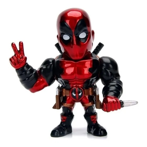 Deadpool 10cm Figura De Metal Marvel Jada Metalfigs Diecast 