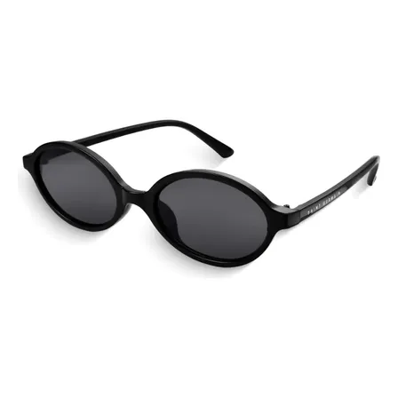 Óculos de Sol Oval Saint Germain Siena Preto Feminino com Proteção UV400