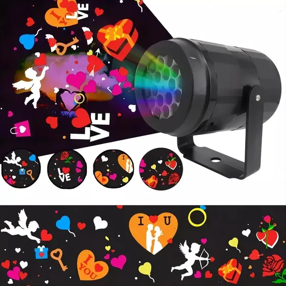 Proyector Luces Láser Led Figuras Navideñas Halloween Y Mas