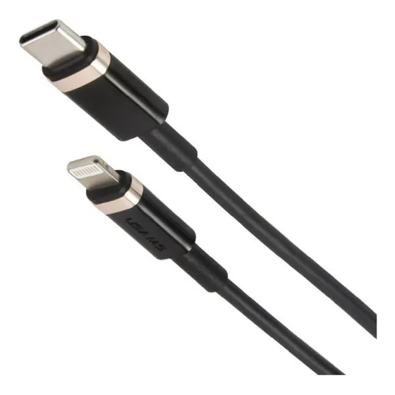 Cable Carga Rápida Usams U63-sj484 Usb-c Para Lightning 1.2m