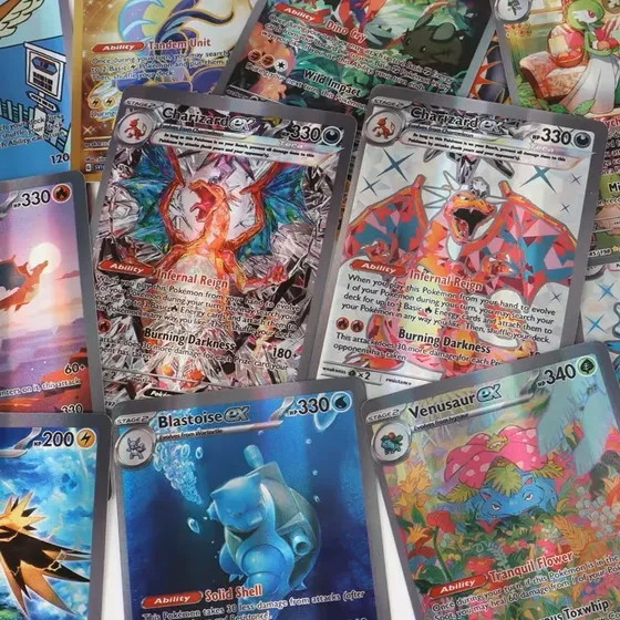 Cartas - Pokémon Tcg - Holográficas Obsidan Flames Ex Inglés