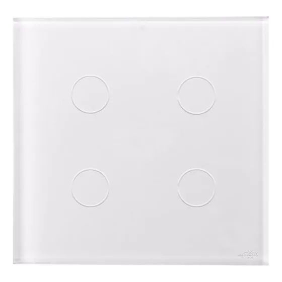 Interruptor Touch Wifi 4 Pad - 4x4 Branco