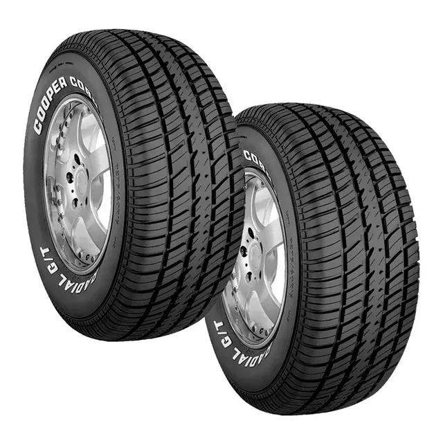 Paquete 2 Llantas 235/60 R14 Cooper Cobra Radial Gt 96t
