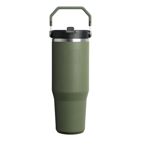 Termo Stanley Iceflow Flip Straw Tumbler 30oz Antiderrame