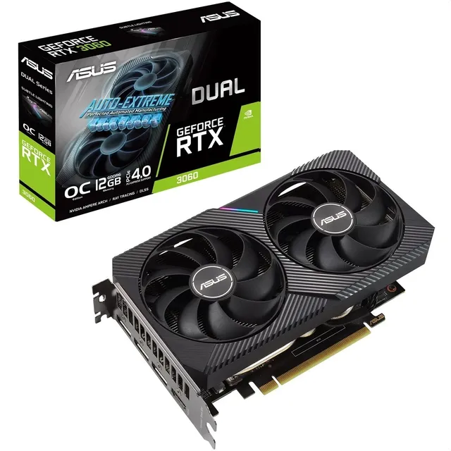 Tarjeta De Video Asus Dual Rtx 3060 V2 Oc 12gb Gddr6 Geforce