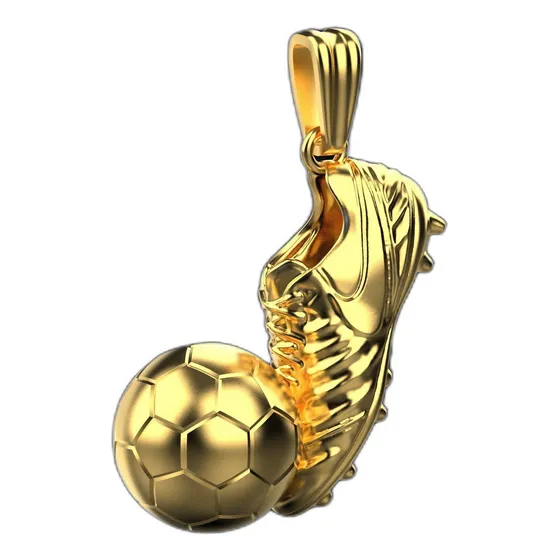 Colgante De Botas Y Balón De Fútbol N76