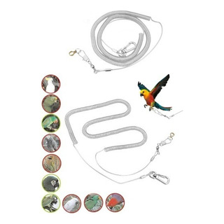 6 M Flexible Mascota Loro Pájaro Correa Arnés Anti-mordedura 6 M Flexible Mascota Loro Pájaro Correa Arnés Anti-mordedura