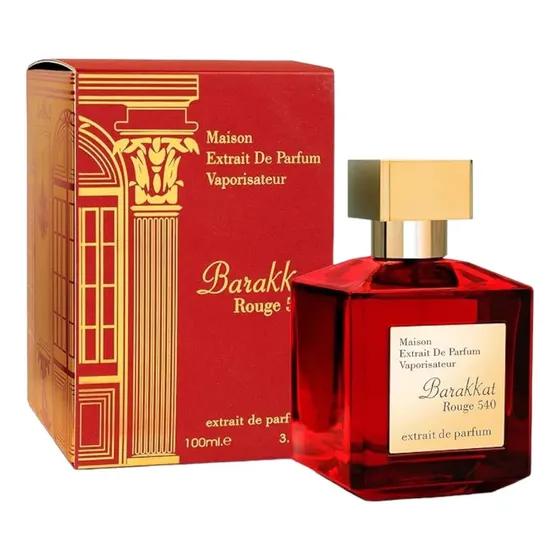 Perfume arabe Barakkat Rouge 540 unisex Extrait de Parfum 100ml