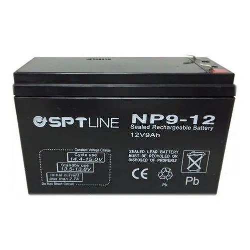 Bateria Agm 12v 9ah  Sptline Ciclo Profundo
