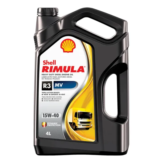 Aceite De Motor Shell Rimula R3 Mv 15w40 4 Litros