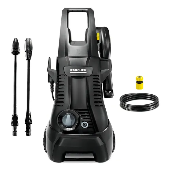 Lavadora de alta pressão Kärcher K2 Plus Turbo 1740psi 1400w Cor Preto 220V
