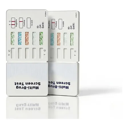 Kit 2 Unidades Teste Toxicológico Multi Drogas Pela Urina