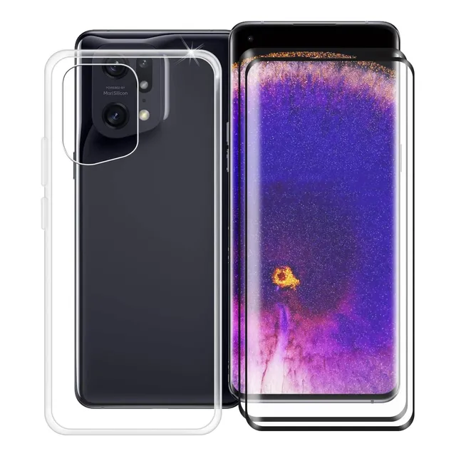 Funda Silicona Tpu Suave Carcasa Para Oppo Find X5 Pro+mica Transparente Oppo Find X5 Pro