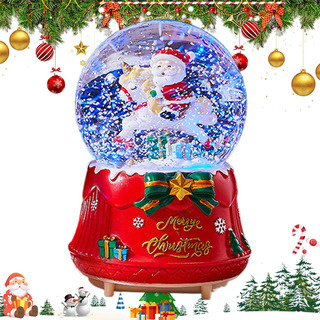 Globo De Nieve Iluminado Navidad Con Globo De Nieve Caja De Globo De Nieve Iluminado Navidad Con Globo De Nieve Caja De
