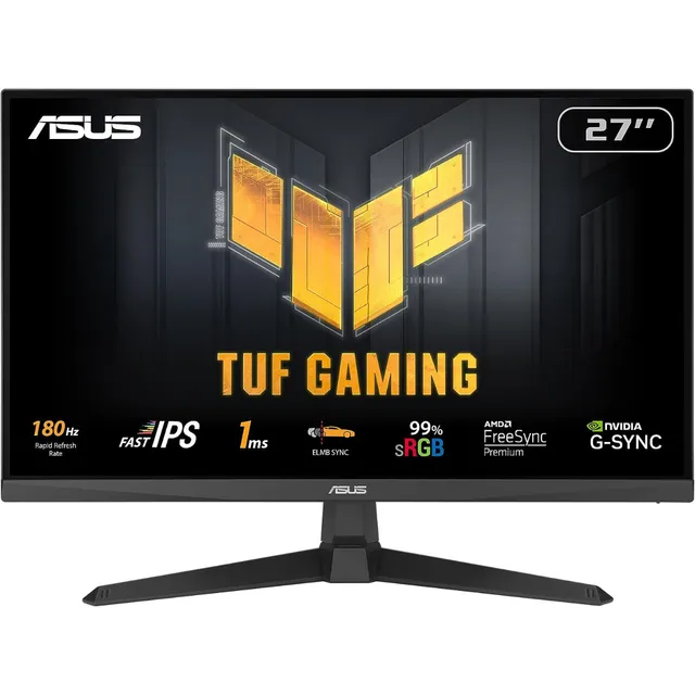 MONITOR ASUS TUF GAMING 27 IPS VG279Q3A 1080P 180HZ 1M NEGRO