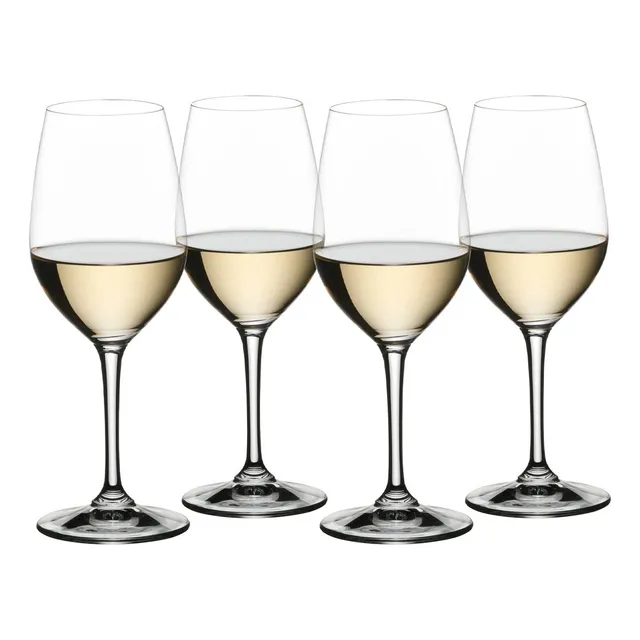 4 Copas Vino Blanco Cristal Alemán Nachtmann Riedel 370ml