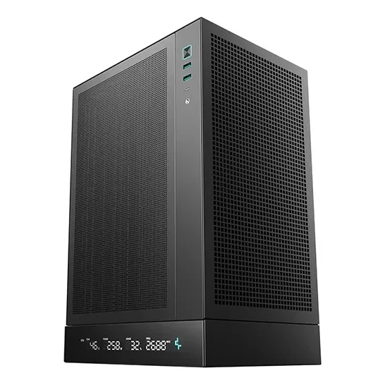 Gabinete ITX Deepcool Ch170 Digital Negro LCD Super Refrigerado