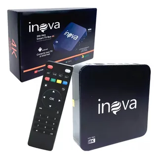 Inova Tv Box 4k Smart Transforma Tv Antiga Youtube Netflix C Cor Preto Tipo De Controle Remoto PadrĂŁo Inova Tv Box 4k Smart Transforma Tv Antiga Youtube Netflix C Cor Preto Tipo De Controle Remoto PadrĂŁo