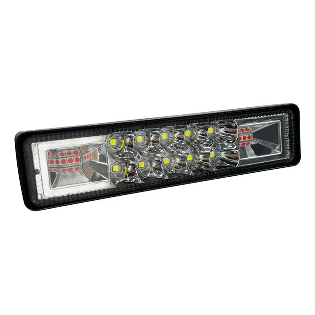 Barra Slim 6 Pulgadas 16 Led Blanca Varios Colores Strobo
