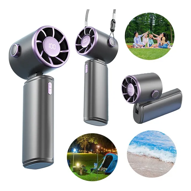 Mini Ventilador Portátil Recarregável Usb Portátil