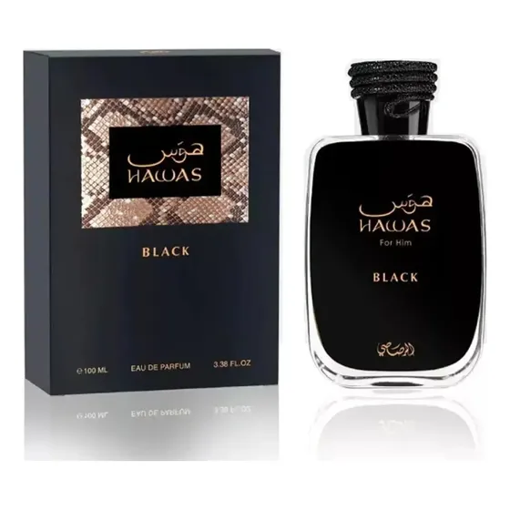 Perfume Rasasi Hawas Black 100 Ml Edp Caballero