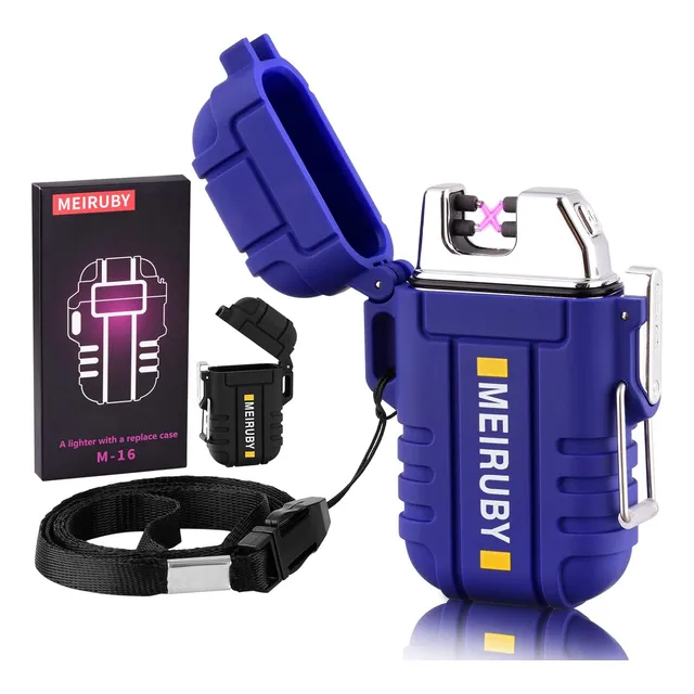 Encendedor Eléctrico Recargable Con Funda