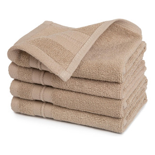 Juego De Paños De Baño Sticky Toffee Tan Para Baño, Algodón Juego De Paños De Baño Sticky Toffee Tan Para Baño, Algodón