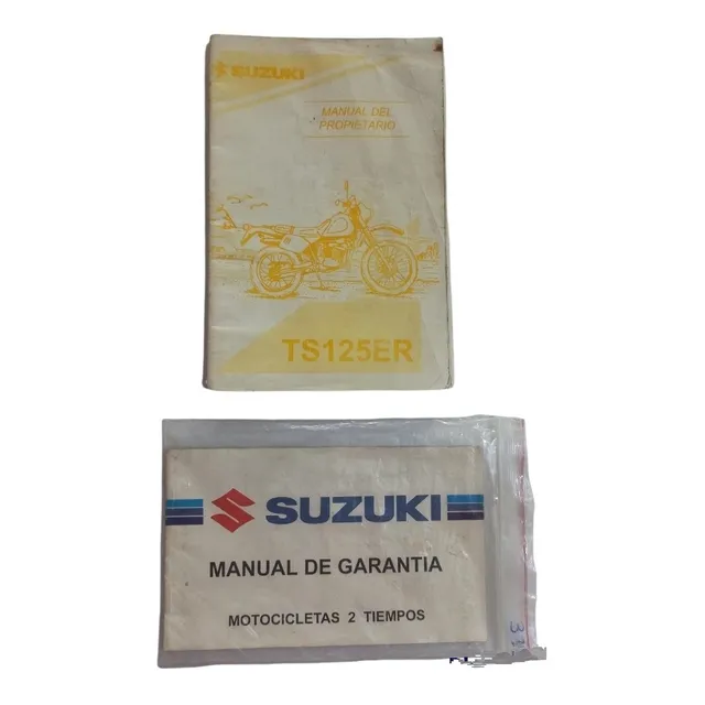 Manual Usuario Físico Suzuki Ts 125 (usado)
