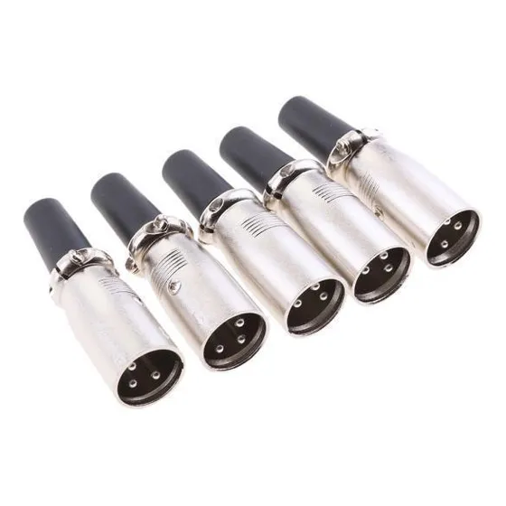 Conector De Micrófono 3 Piezas