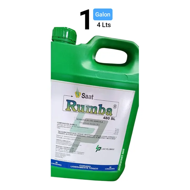 Rumba Mismo Glyfosan Glisofato 1 Galón 4 Litros Uso Agricola