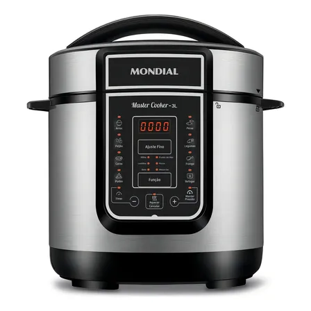 Panela De Pressão Elétrica Digital 3L Mondial 700W - PE-40