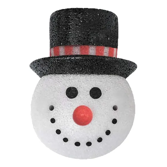 Ihtha Pantalla Calle Navidad Colgante Muñeco Nieve Puerta (a