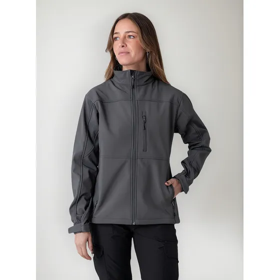 Chaquetas Softshell Mujer Custom Series Con Cierre Ykk